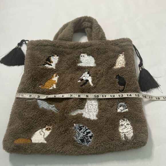BAG GRAPHIC ANIMALS TASSEL‎ DRAWSTRING - Picture 10 of 11